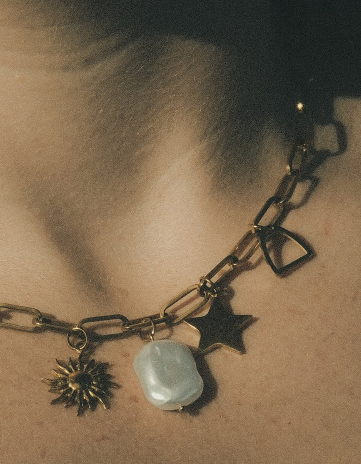 Western Charm Necklace - Gold