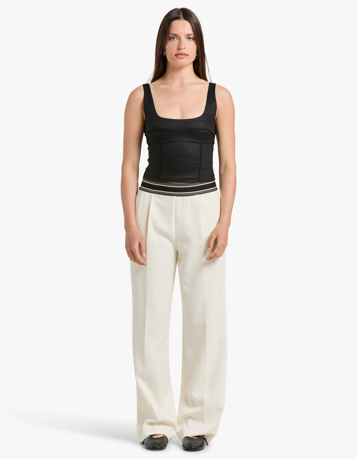 Tangela Bustier Top - Black