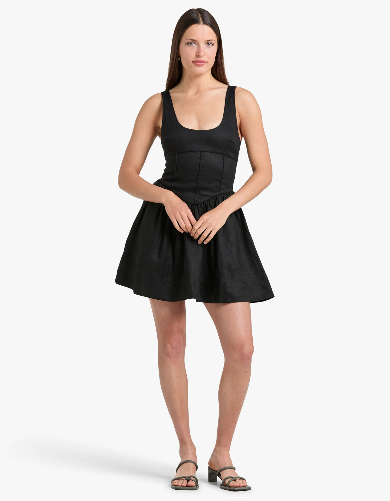 Tiggy Mini Dress - Black Superette Tiggy Mini Dress - Black Superette
