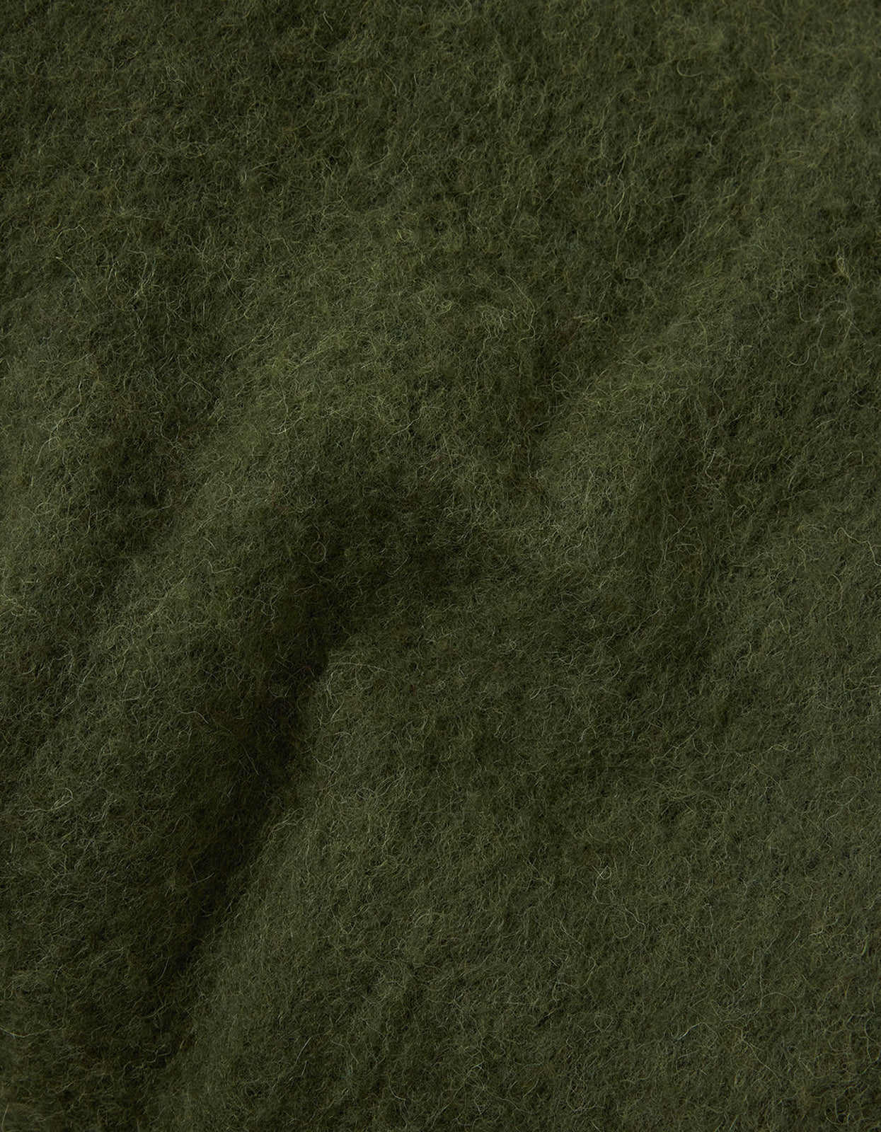 Merino Alpaca Throw - Olive