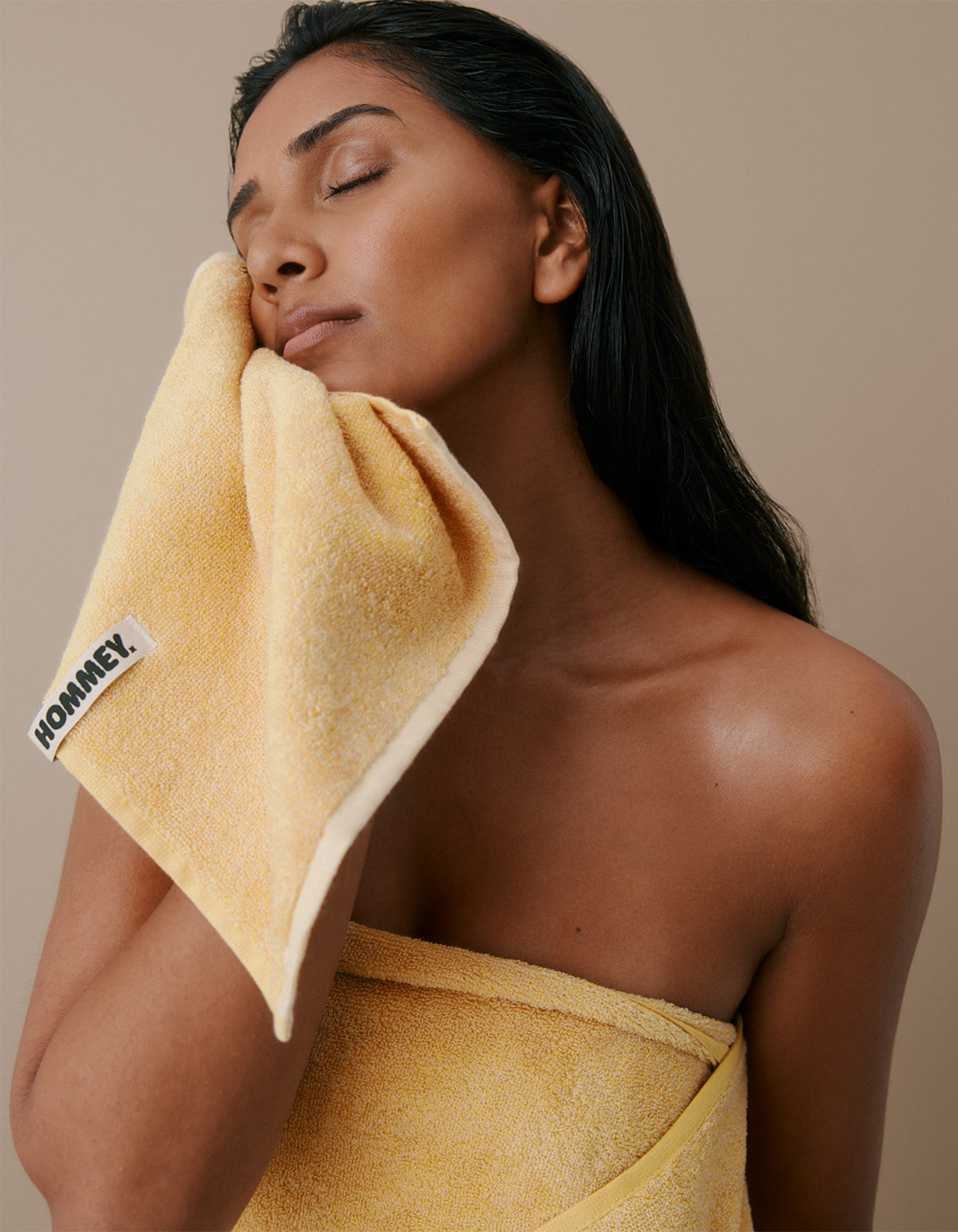 2 Pack Face Washer Towel - Sunflower