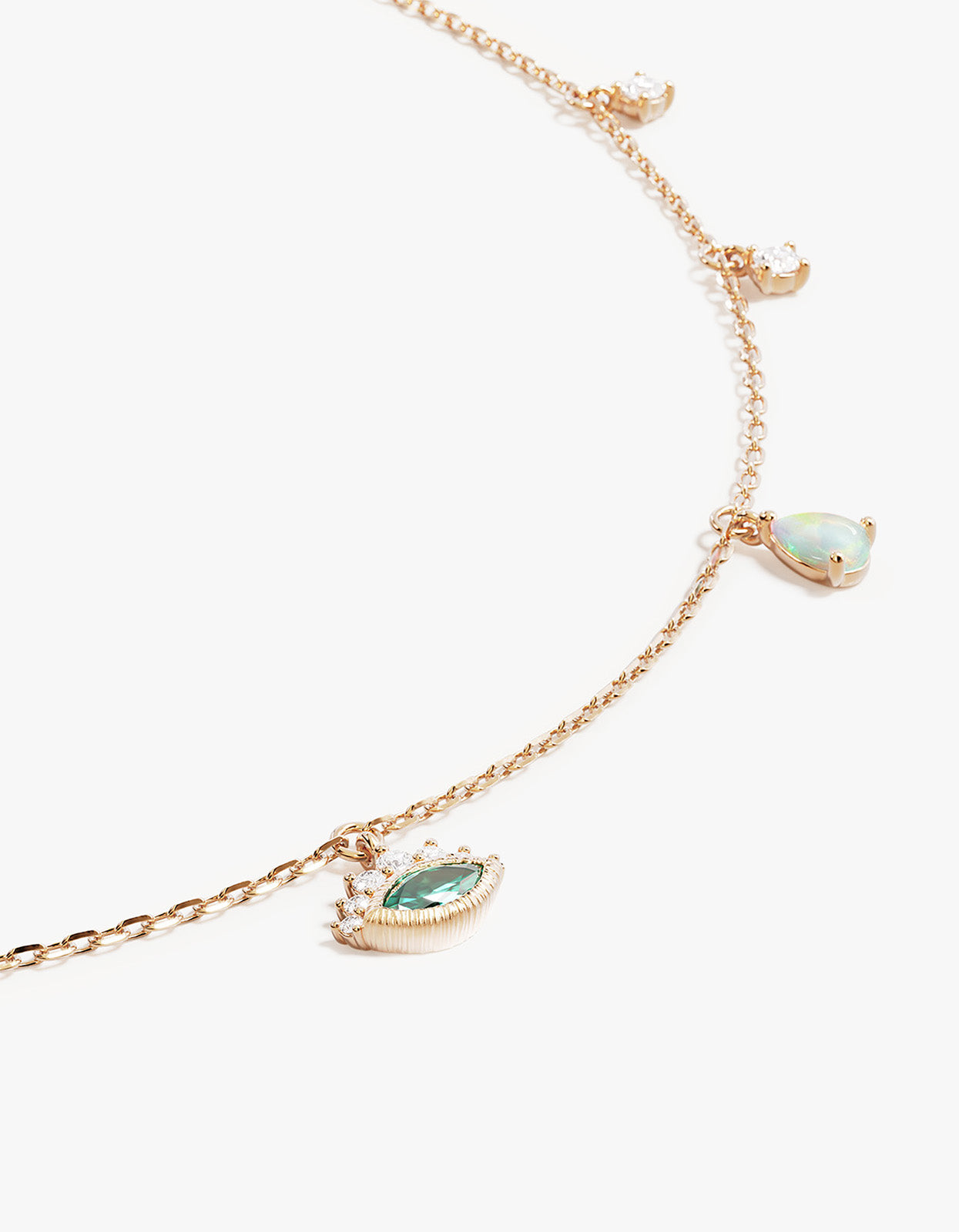 Hope And Protection Necklace - 18K Gold Vermeil