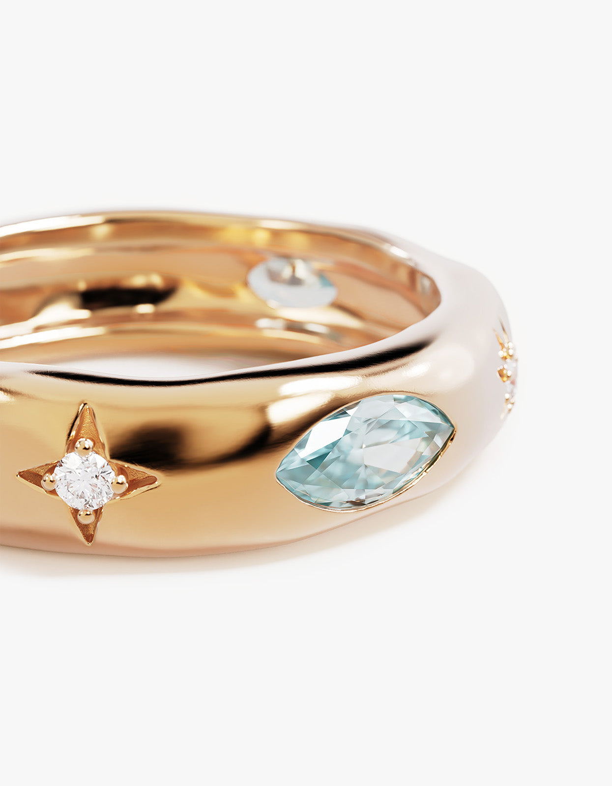 Hope And Protection Ring - 18K Gold Vermeil