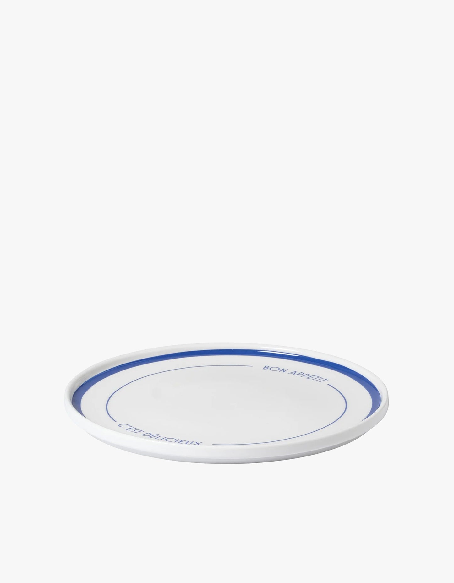 Bon Appetit Plate - Navy