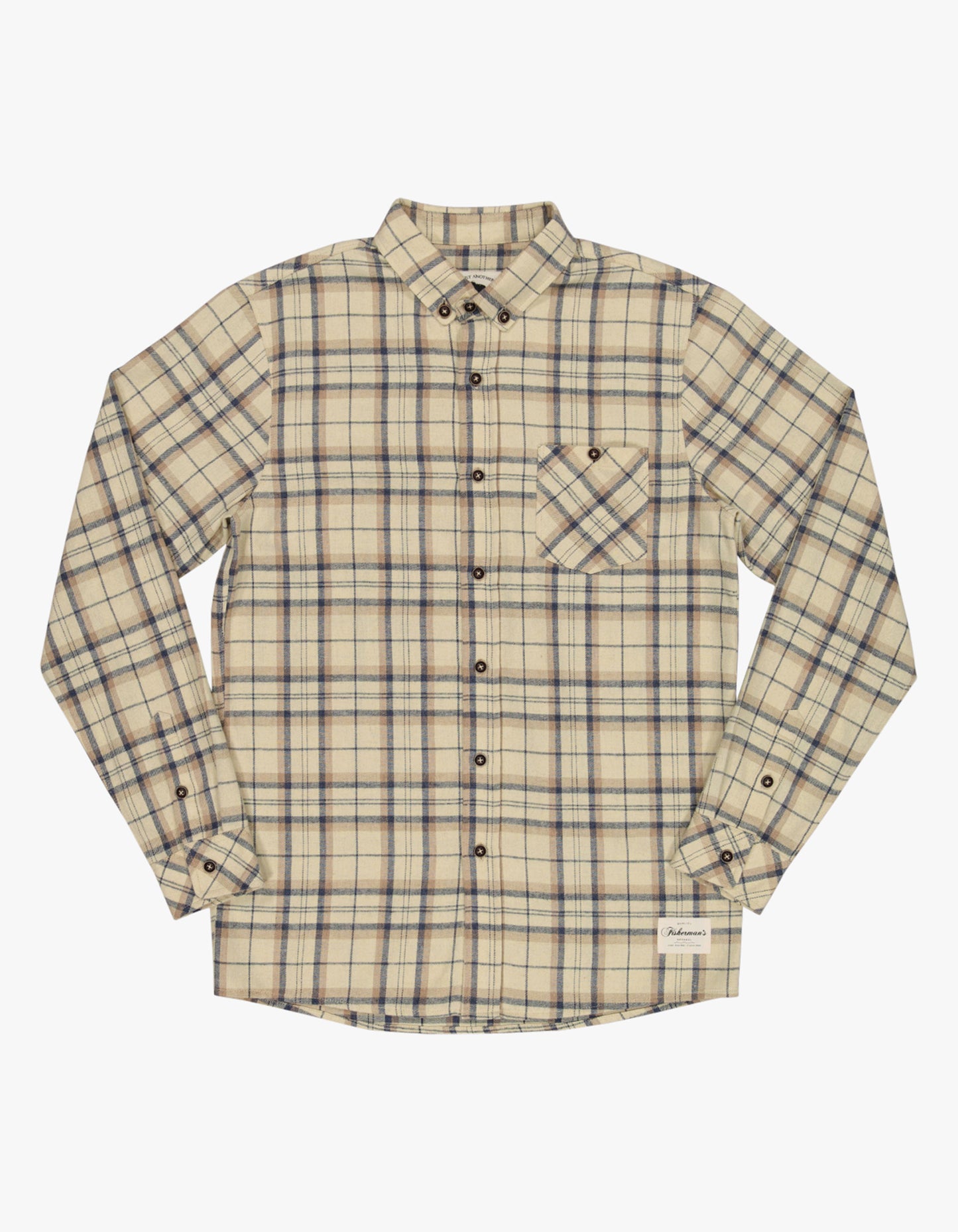 Boatyard Shirt - Tan/Blue Check
