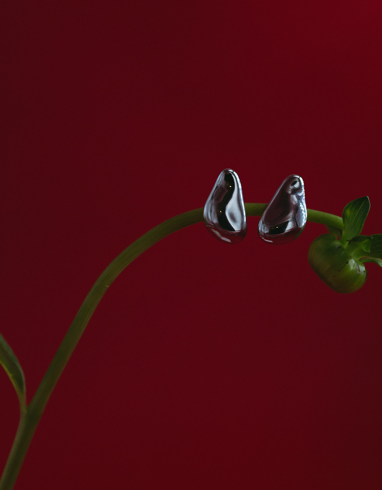 Petalo Earrings - Silver