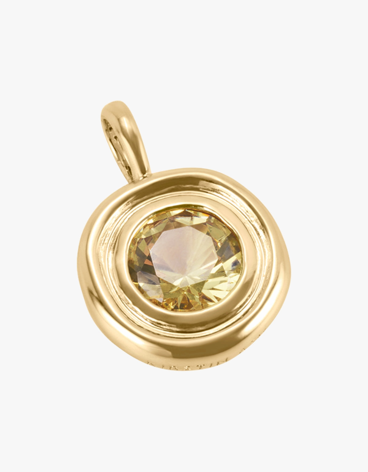 Veil Radiance Pendant - Gold