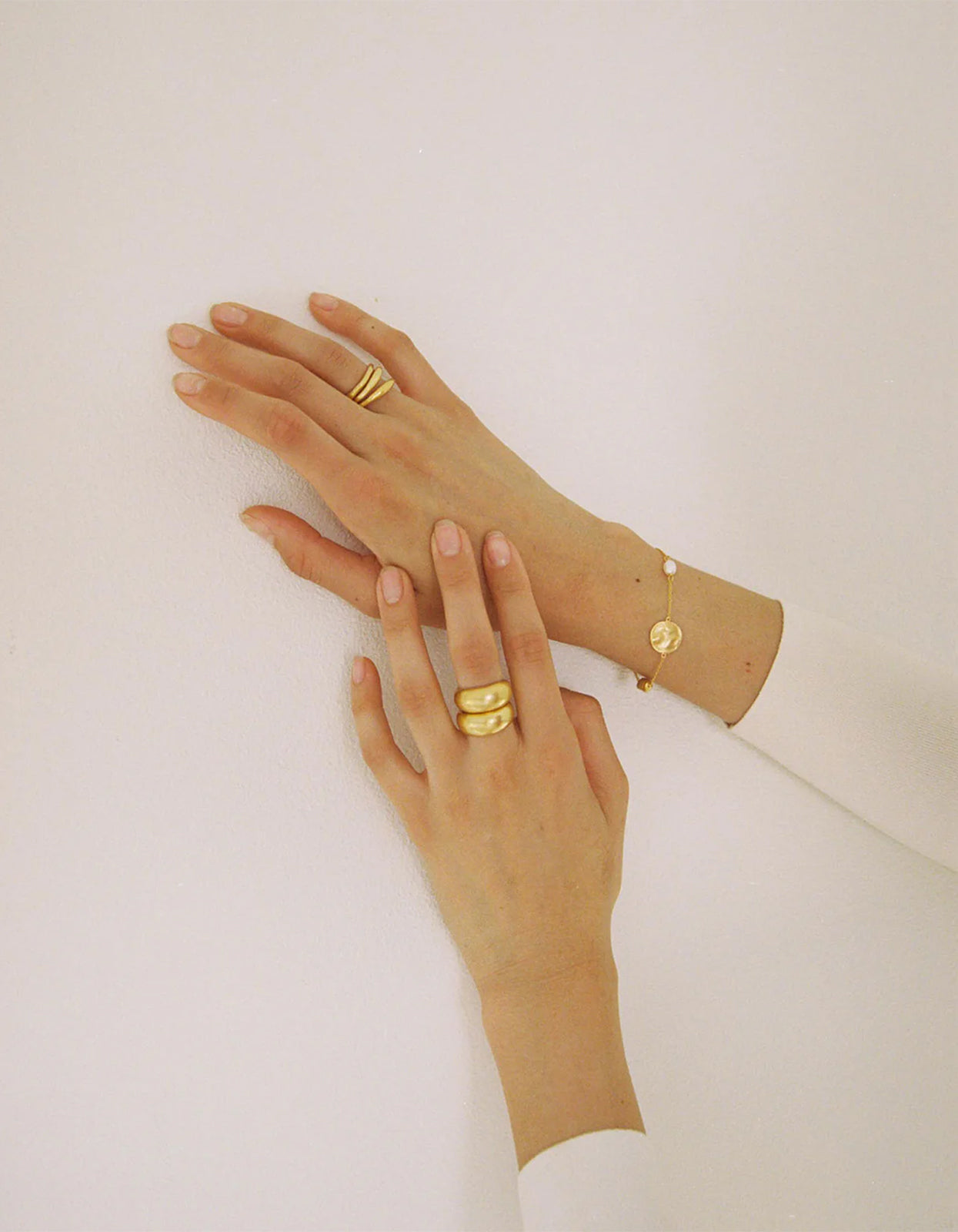 Tidal Pearl Bracelet - 18K Gold Plated