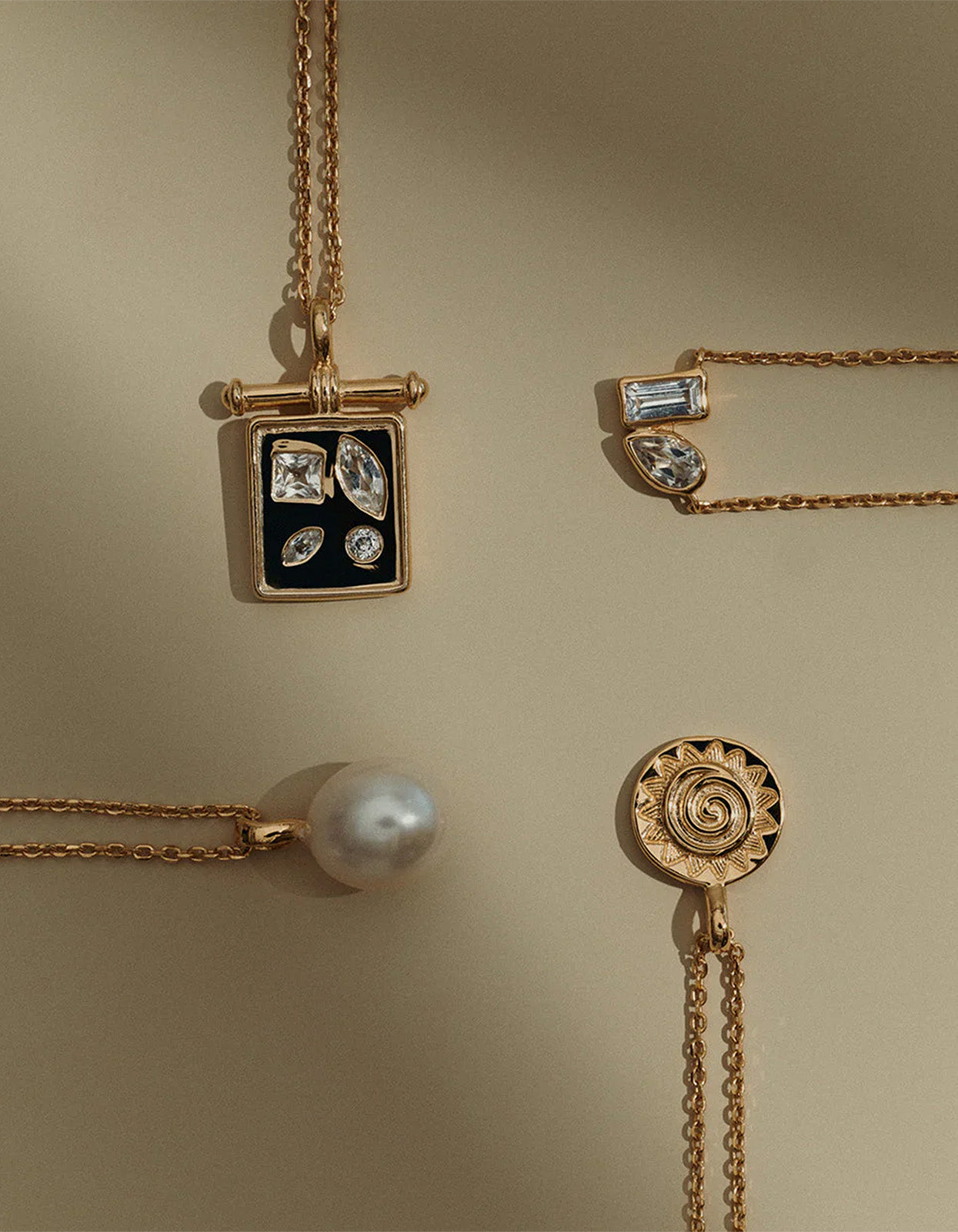 Place Necklace - 18K Gold Vermeil