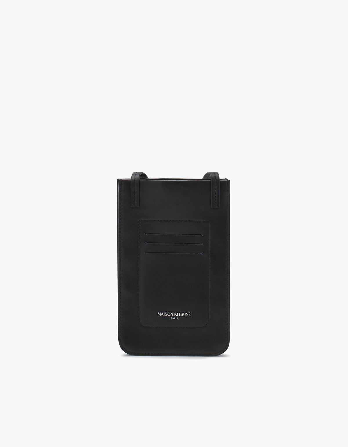 Fox Head Neck Pouch - Black