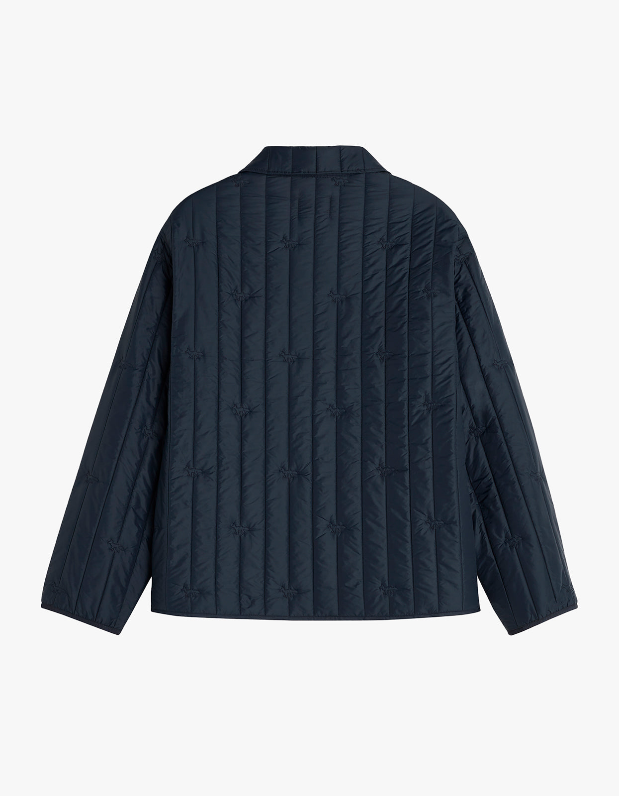 Quilted Blouson - Slate Grey