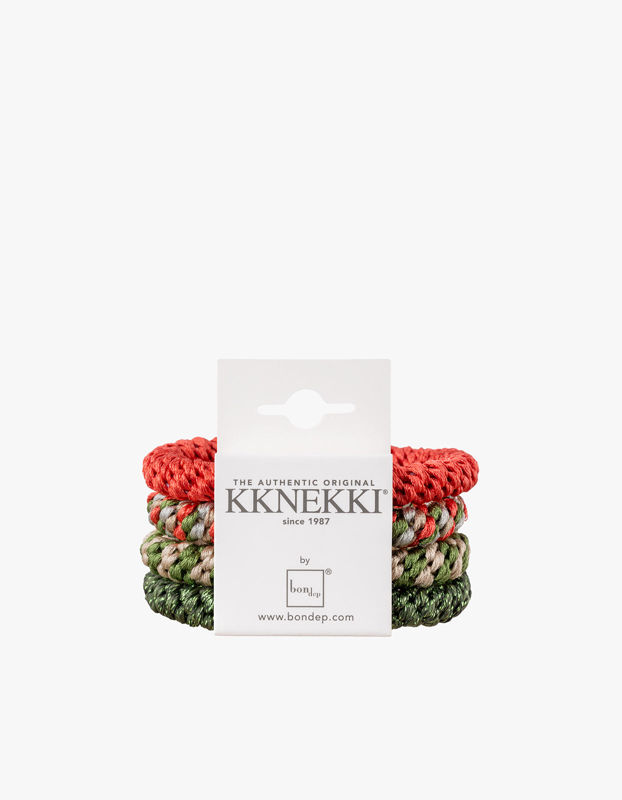 Classic Hair Ties 4 Pack - Bundle 6