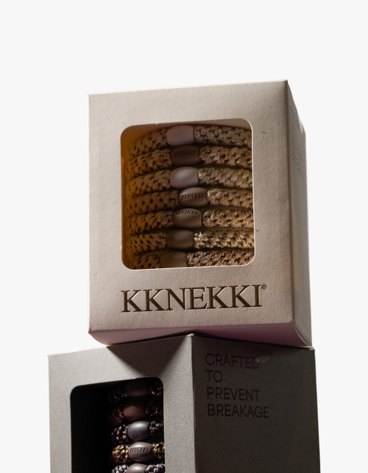 Nude Edition Hair Tie 8 Pack - Nude