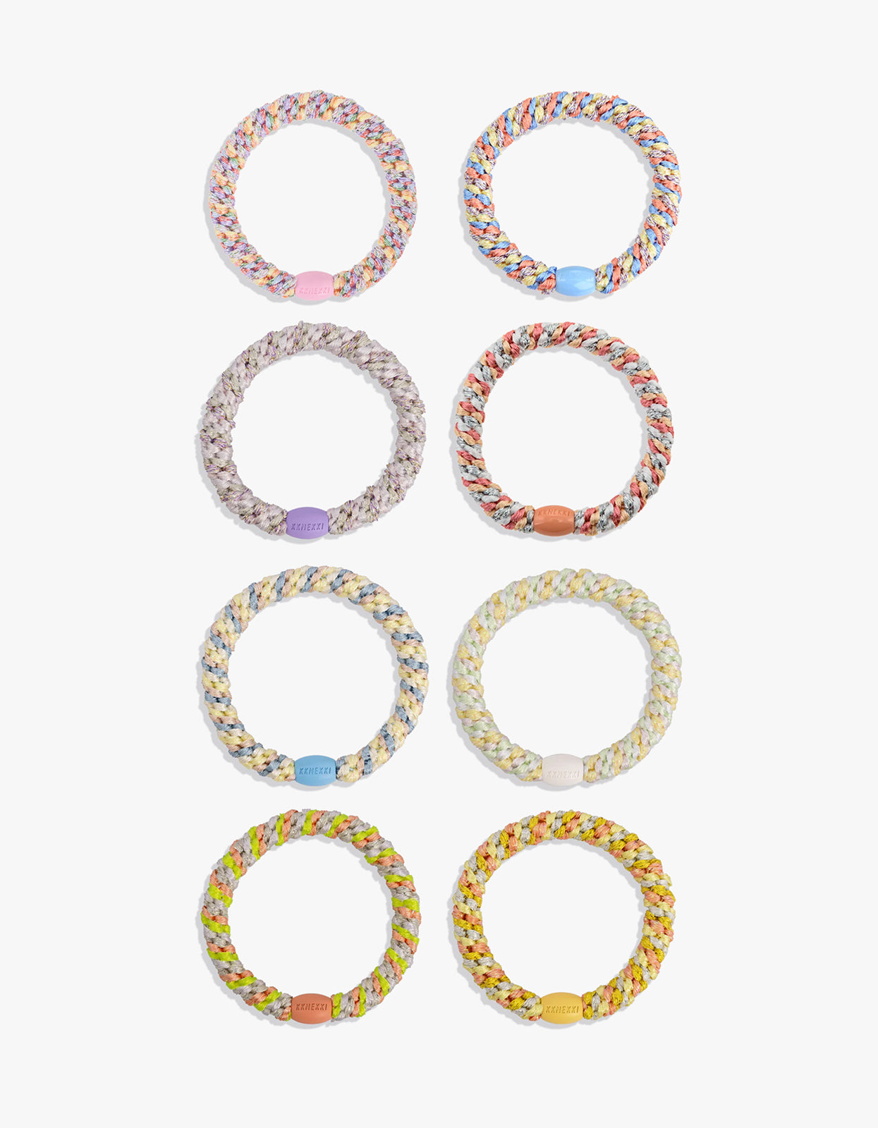 Bubbegum Edition Hair Tie 8 Pack - Bubblegum