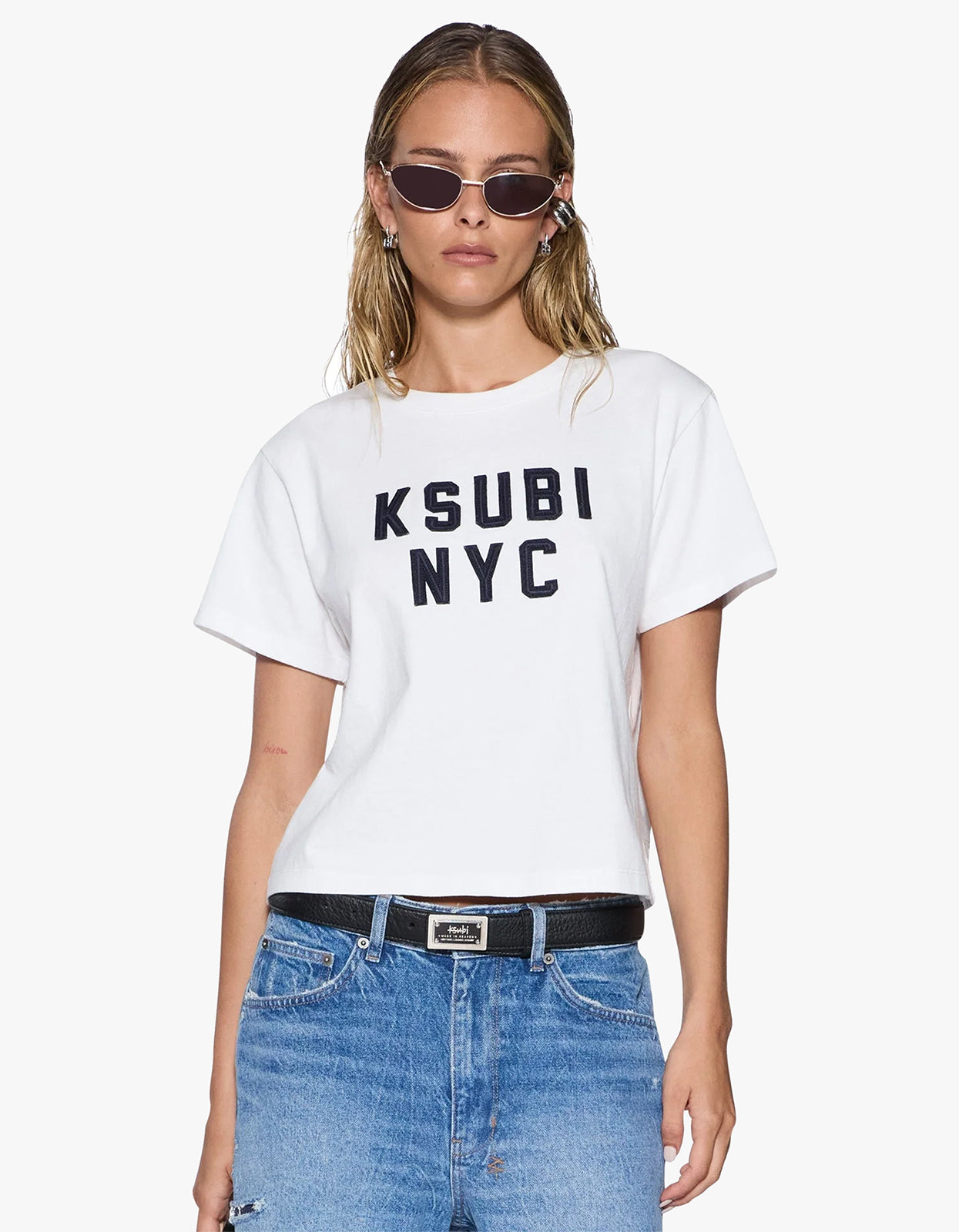 Ksubi - NYC Shrunken S/S Tee - White | Superette