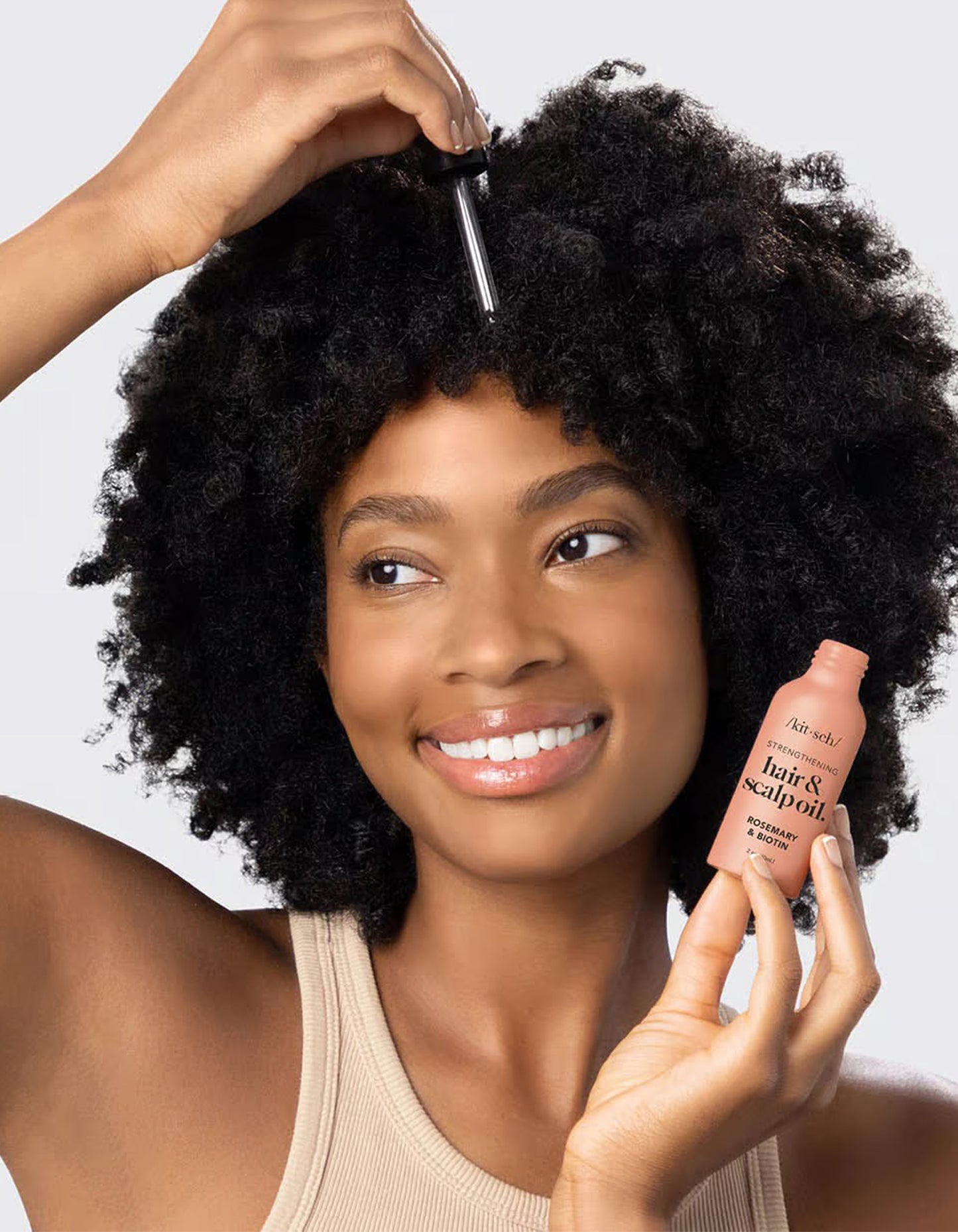 Strengthening Hair And Scalp Oil - Pink