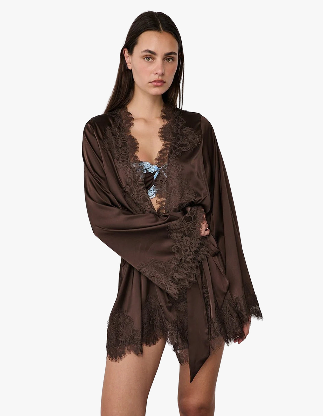 Olivia Robe - Espresso