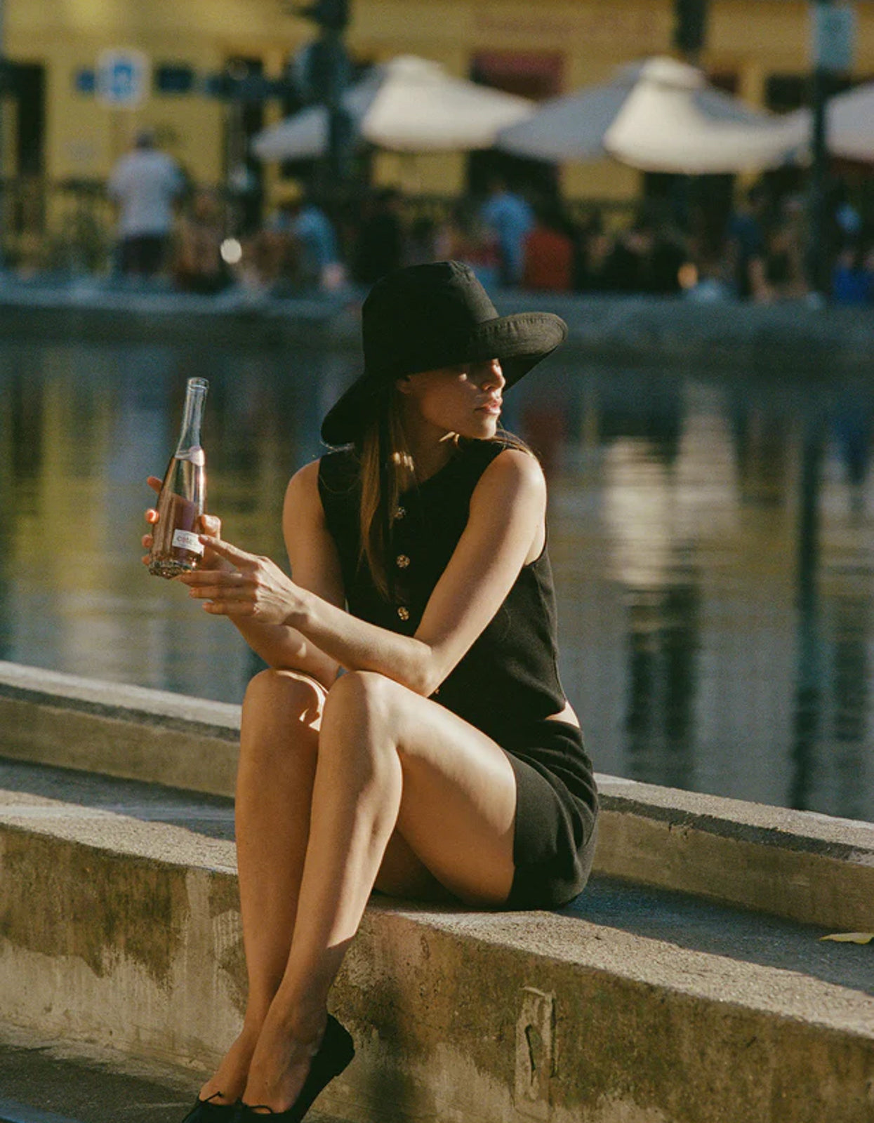 Holiday Bucket Hat - Black Canvas