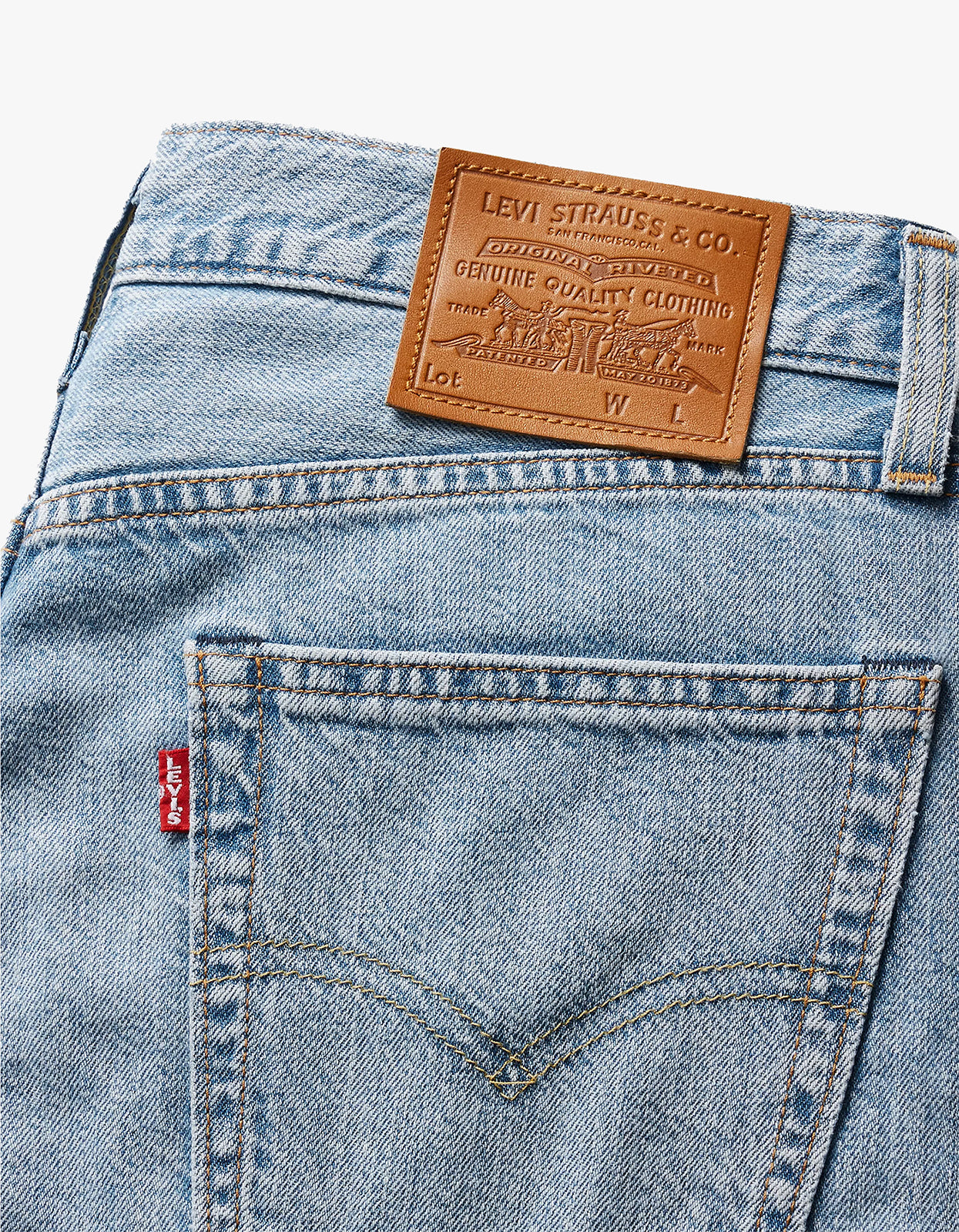 555 Relaxed Straight Jeans - Call Me Again LTWT