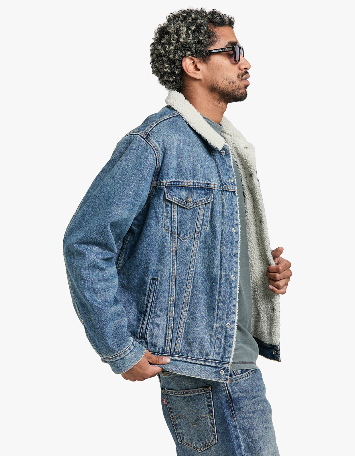 Type 3 Sherpa Trucker Jacket - Fable
