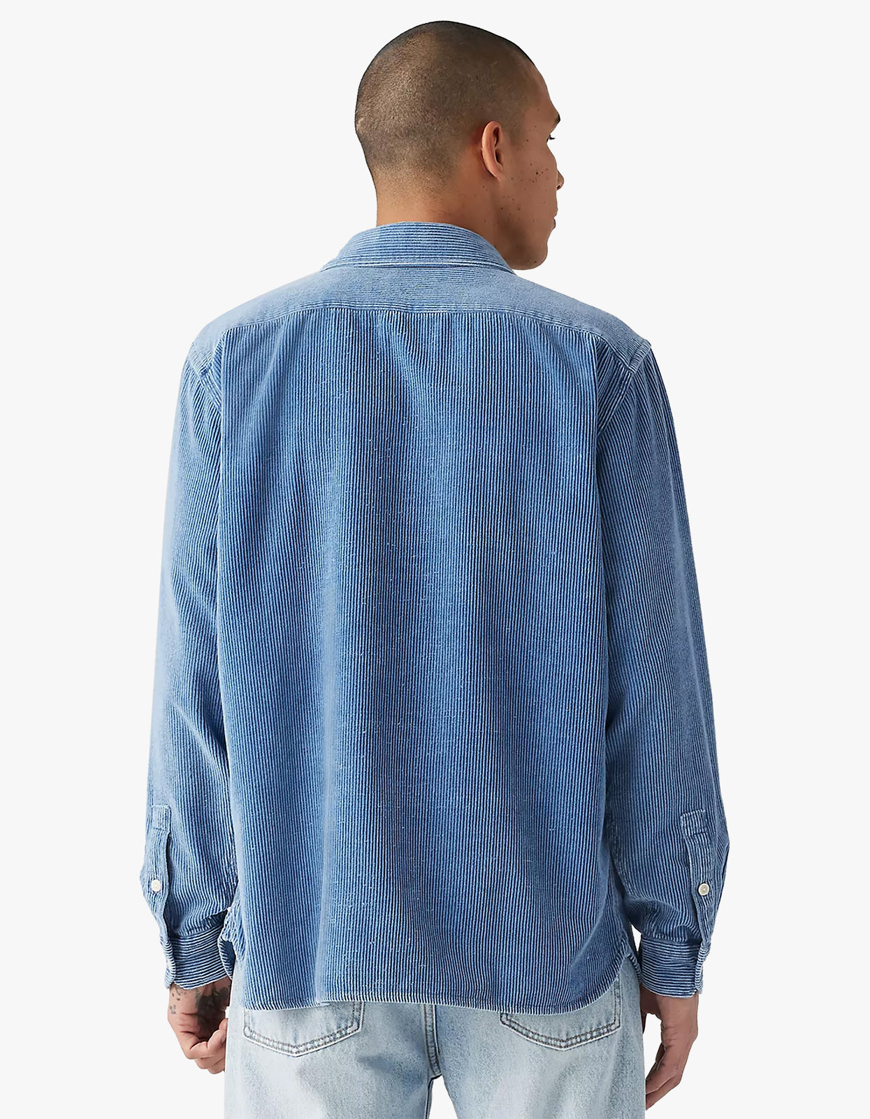 Jackson Worker Shirt - Andor Light Indigo Cord