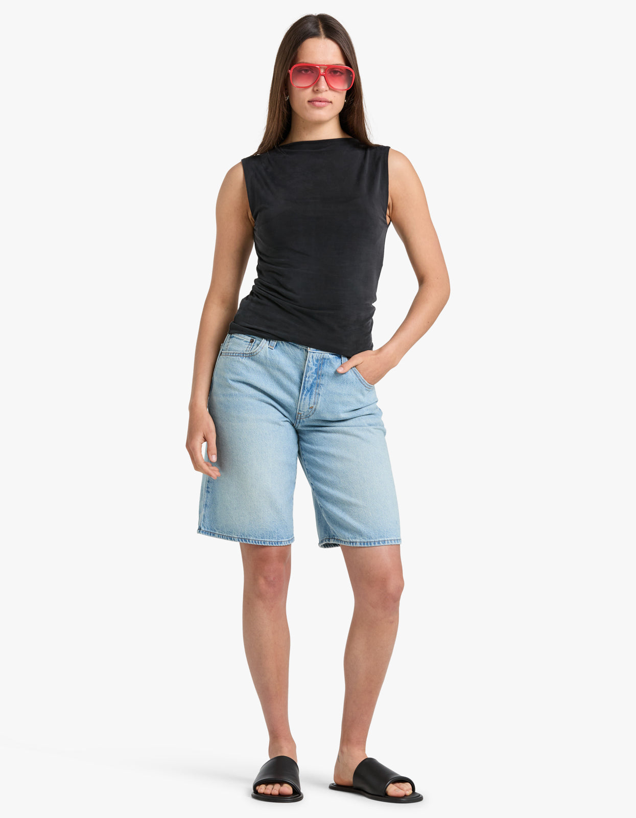 Baggy Dad Jort Pick Sides – Superette - Main Image