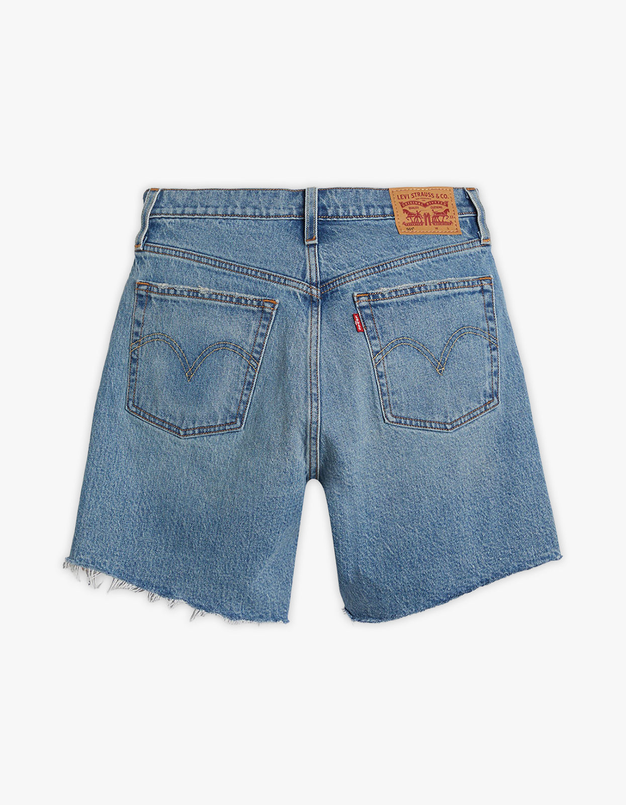 501 Mid Thigh Short - Ticked And Untied