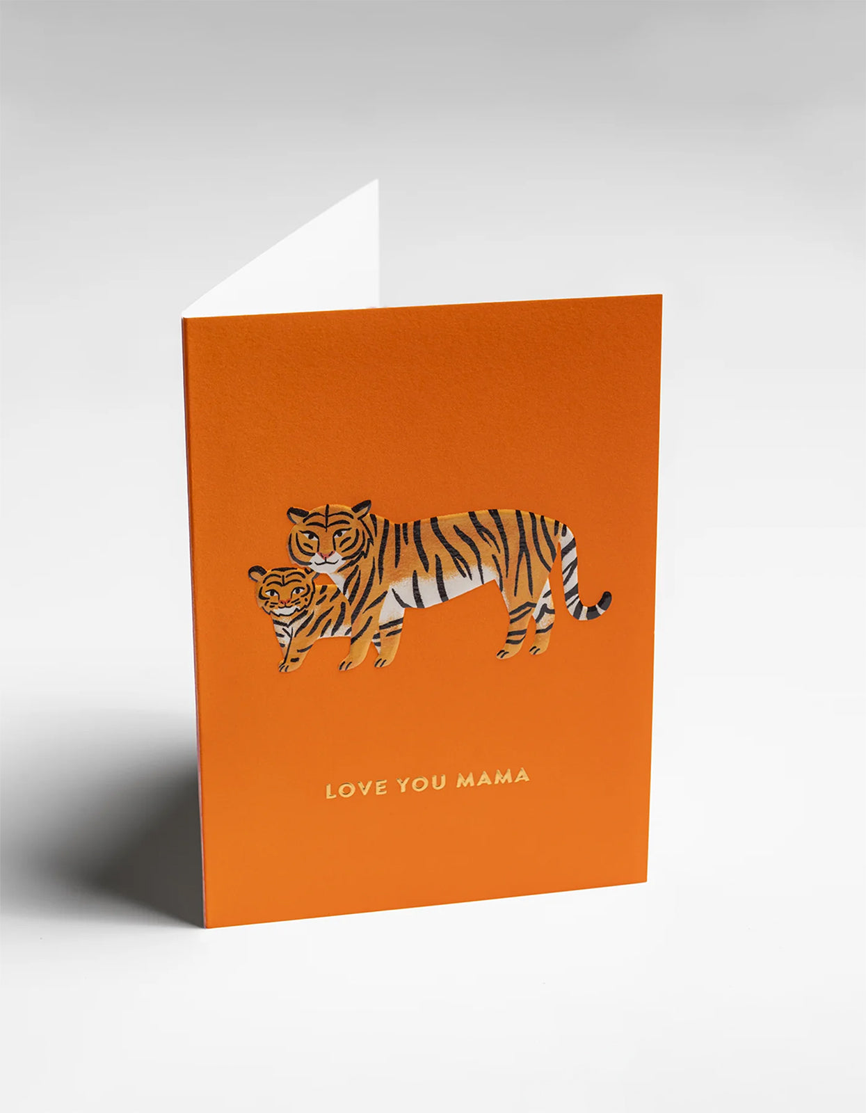 Love You Mama Card - Orange
