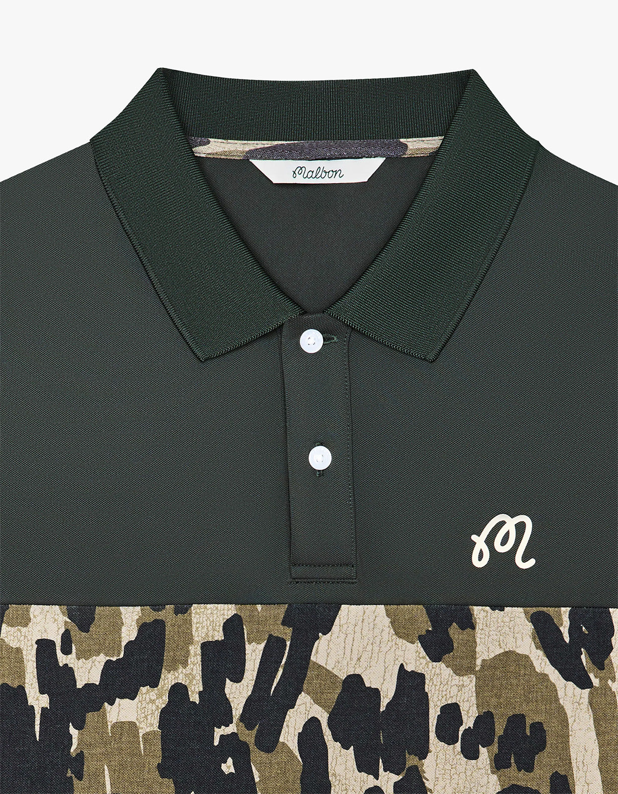 Tour Divot Camo Polo - Bark Camo