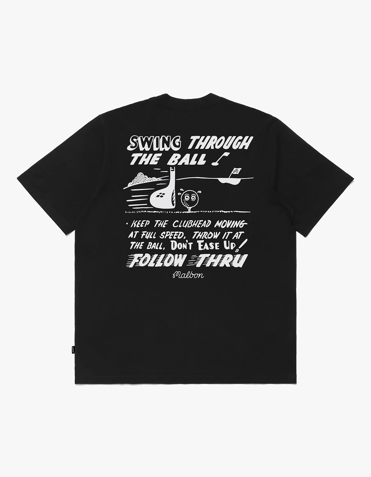 Follow Thru S/S Pocket T Shirt - Black