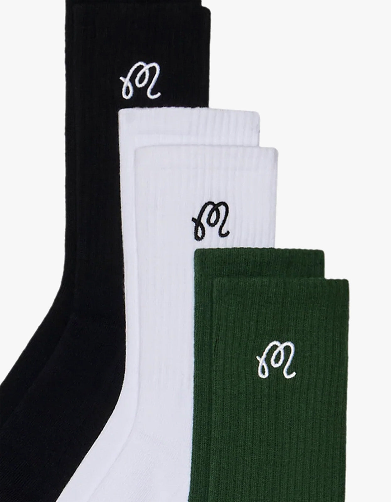 M Crew Sock Pack - Multi