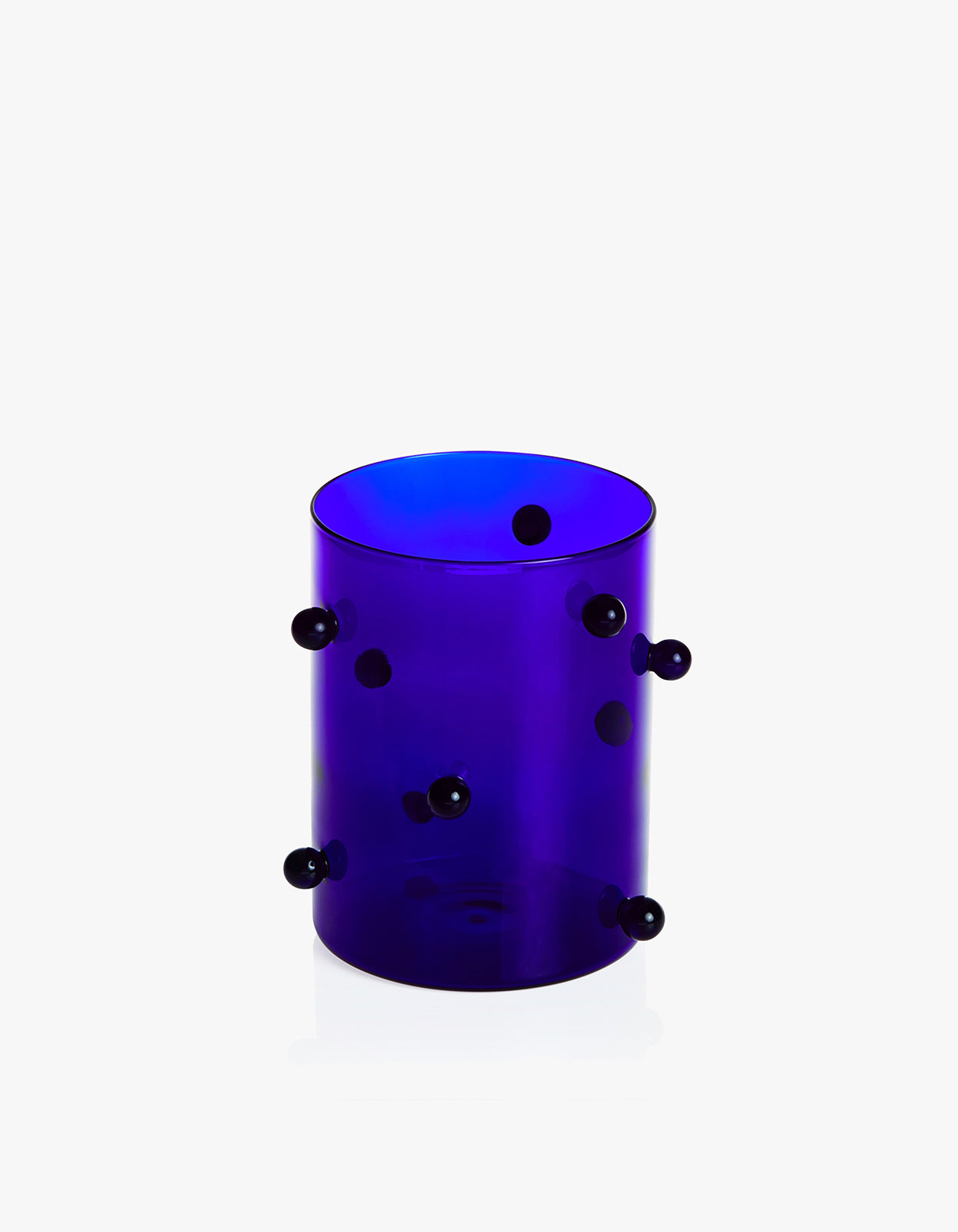 Cadaques Pomponette Vase - Indigo