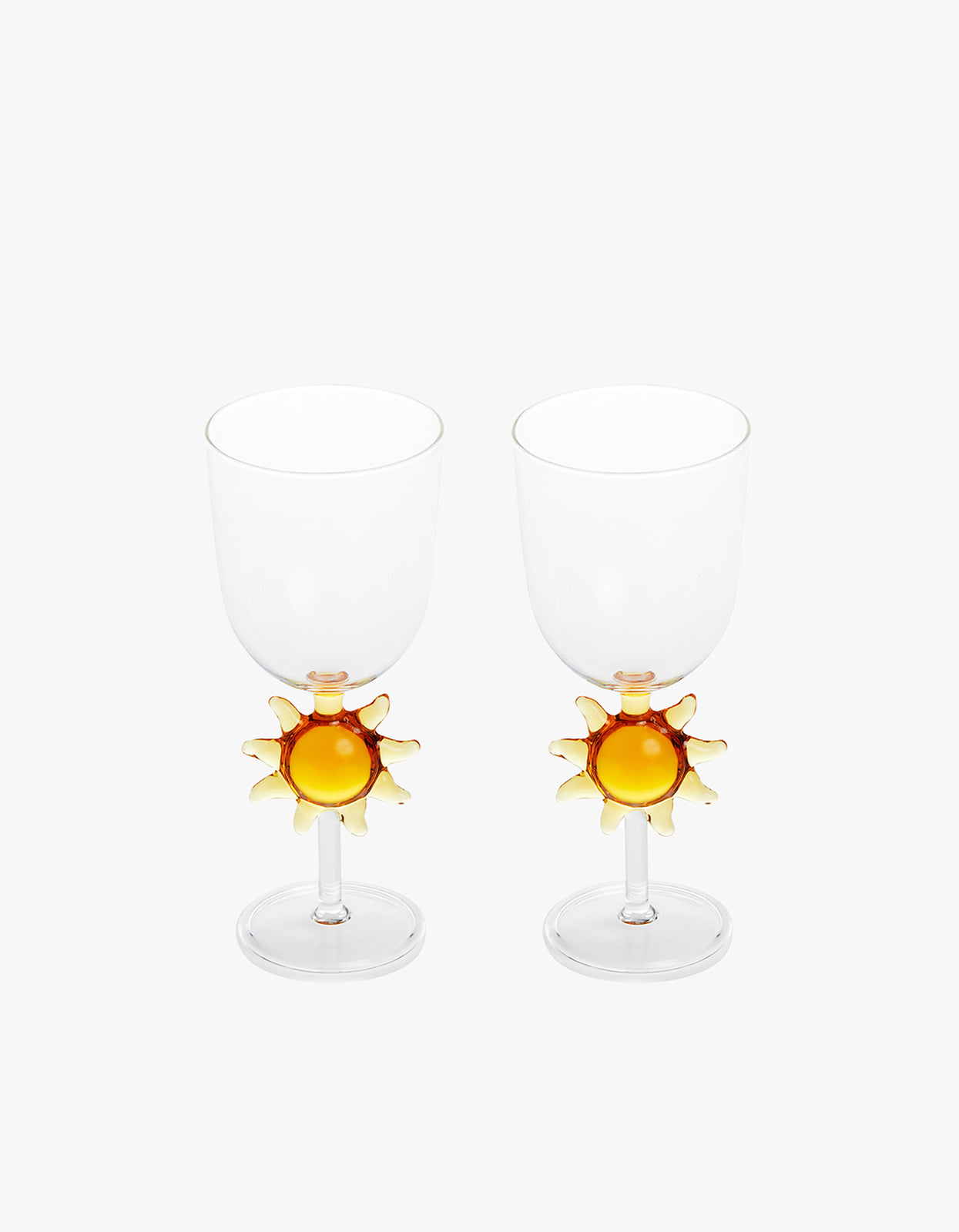 Le Soleil Wine Glasses - Clear