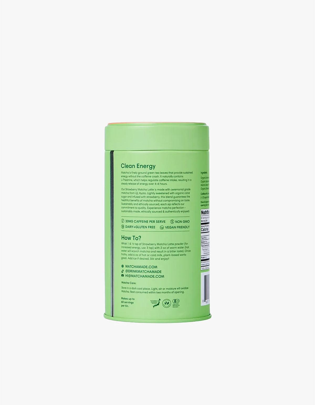 Strawberry Matcha Latte