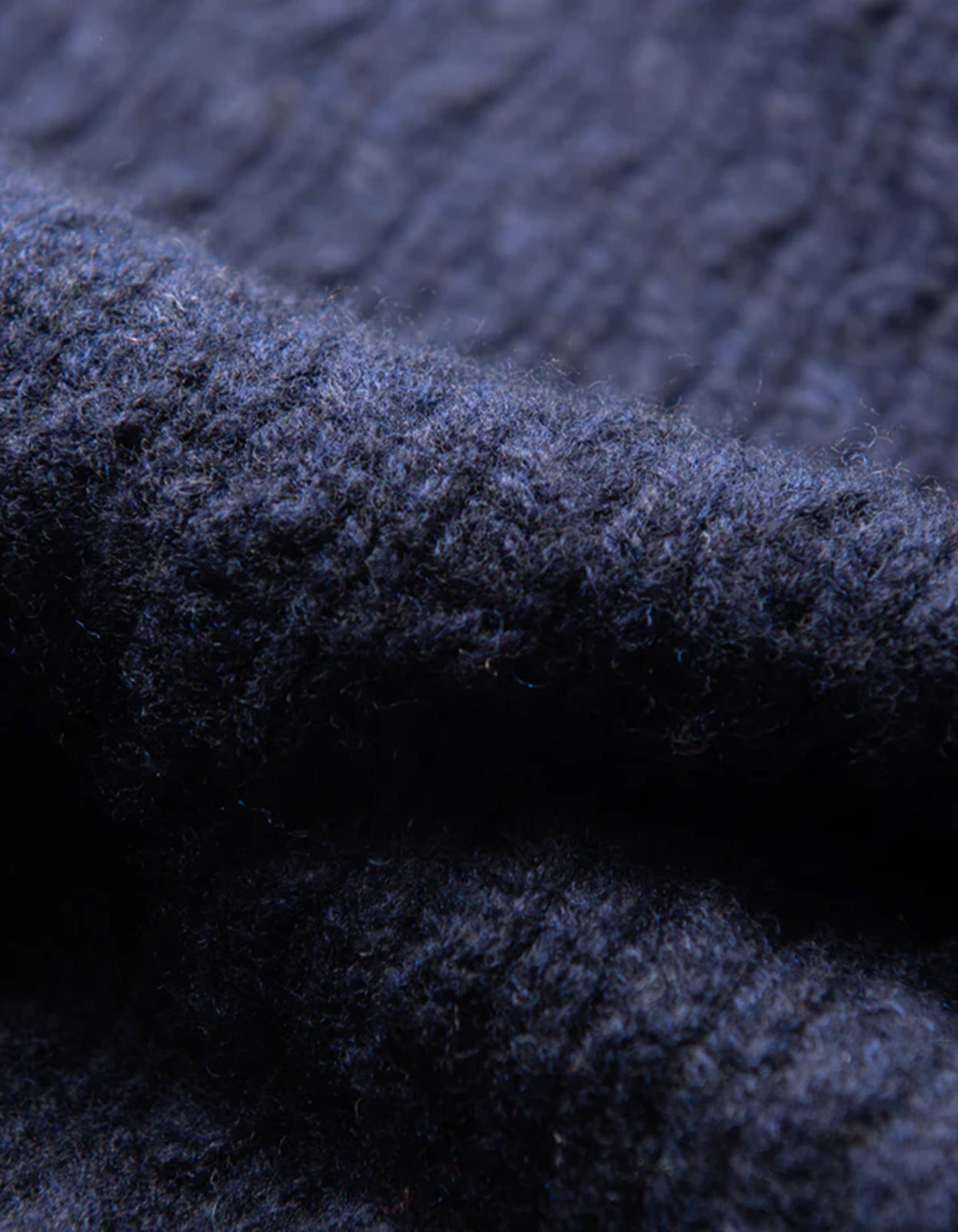 4-Way Merino Knit - Dark Blue