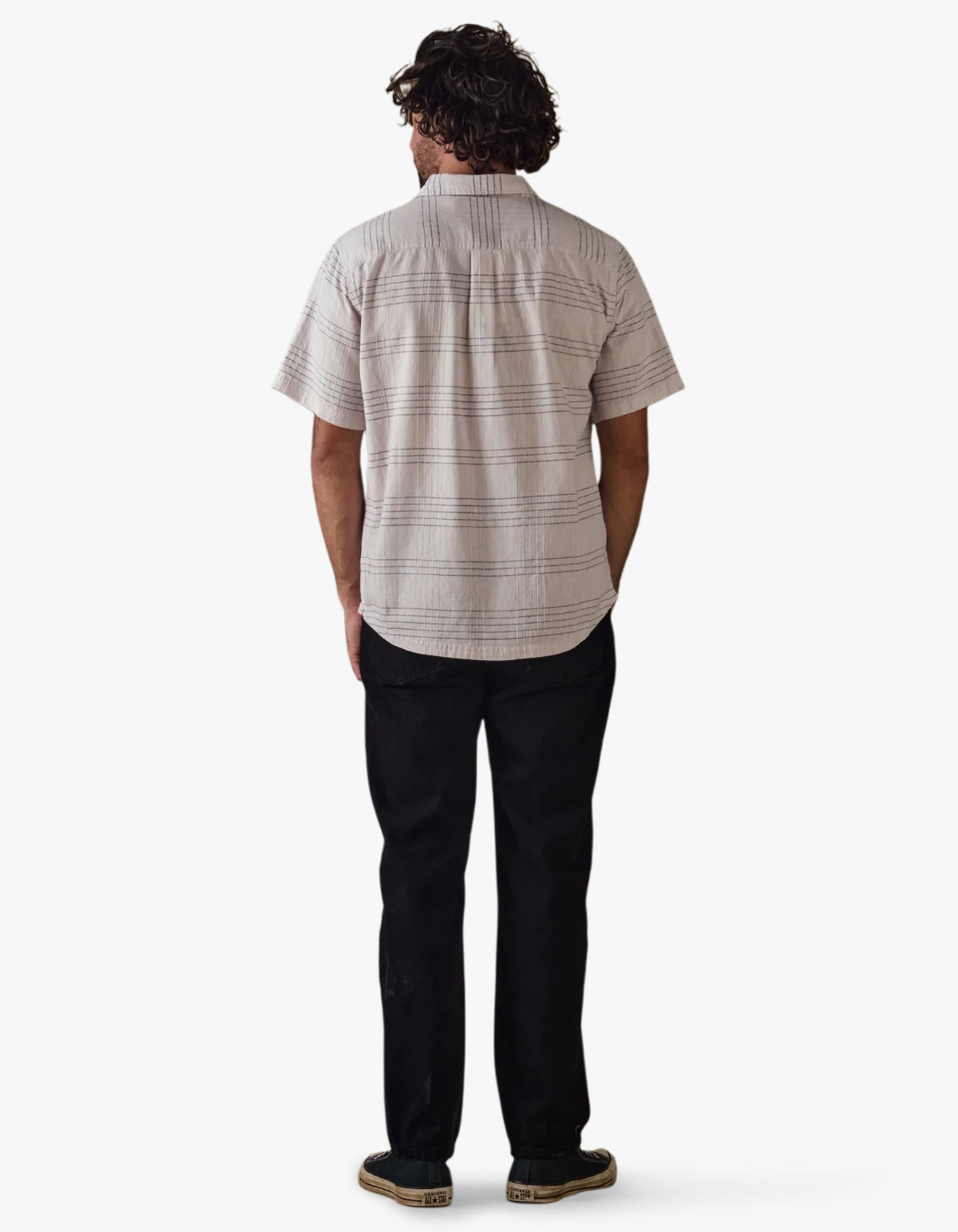 Hemp Shirt - White Multi