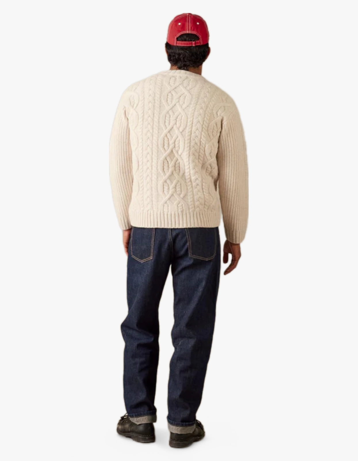 Celtic Merino Knit - Chalk