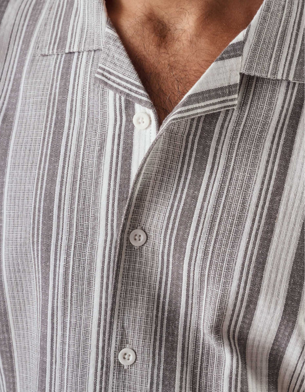 Holiday Collar Shirt - White Multi