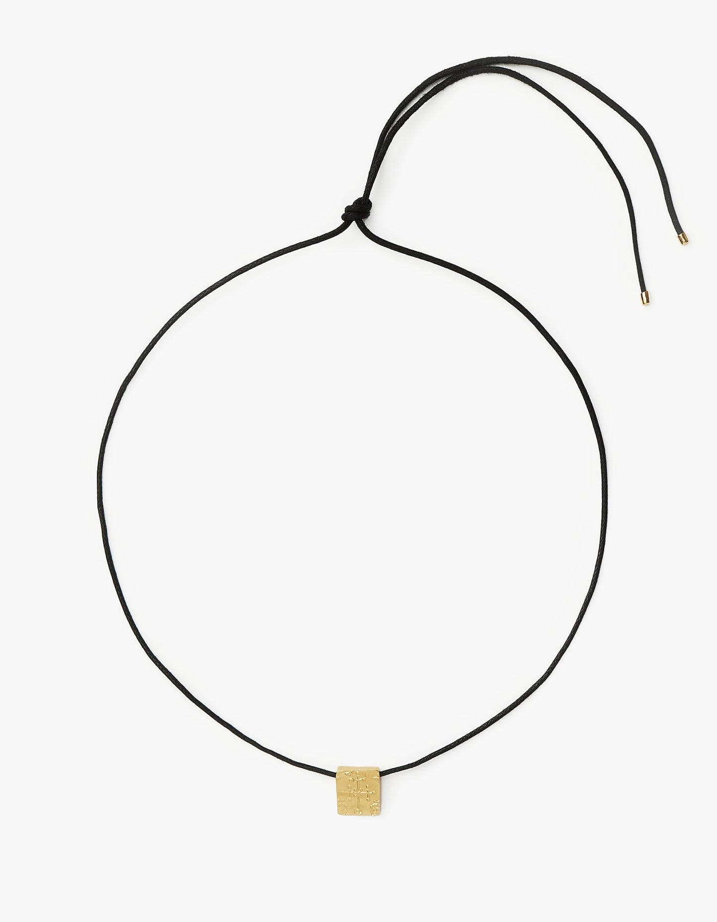 Lucy Williams Byzantine Coin Cord Necklace - Gold
