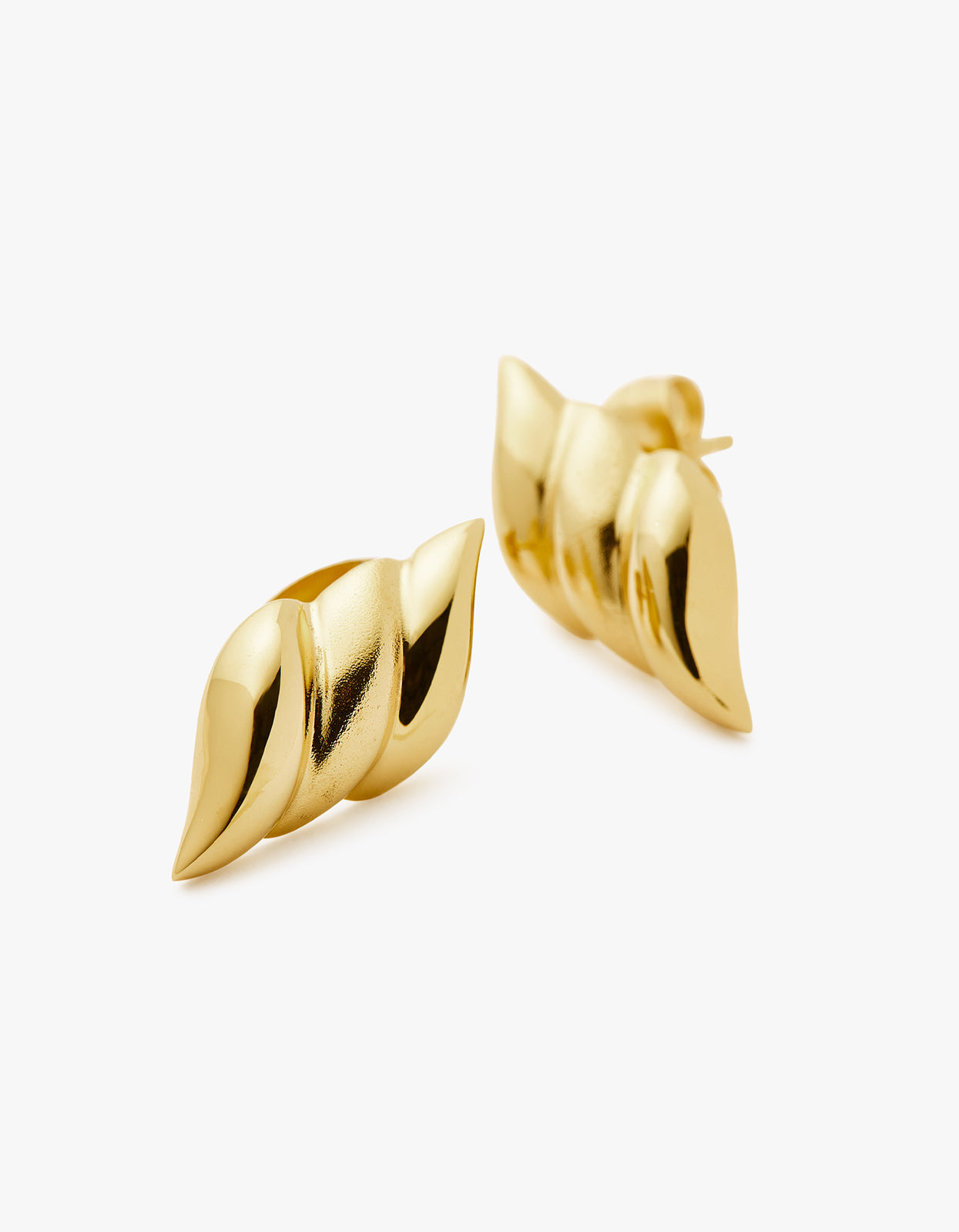 Savi Signature Stud Earrings - Gold