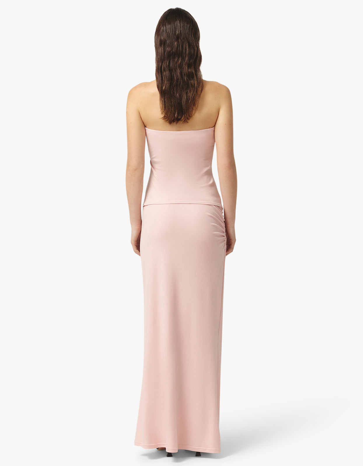 Jersey Maxi Skirt - Baby Pink
