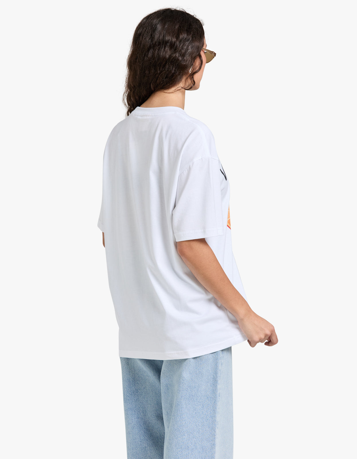 Valencia Oversize Tee - Lucent White