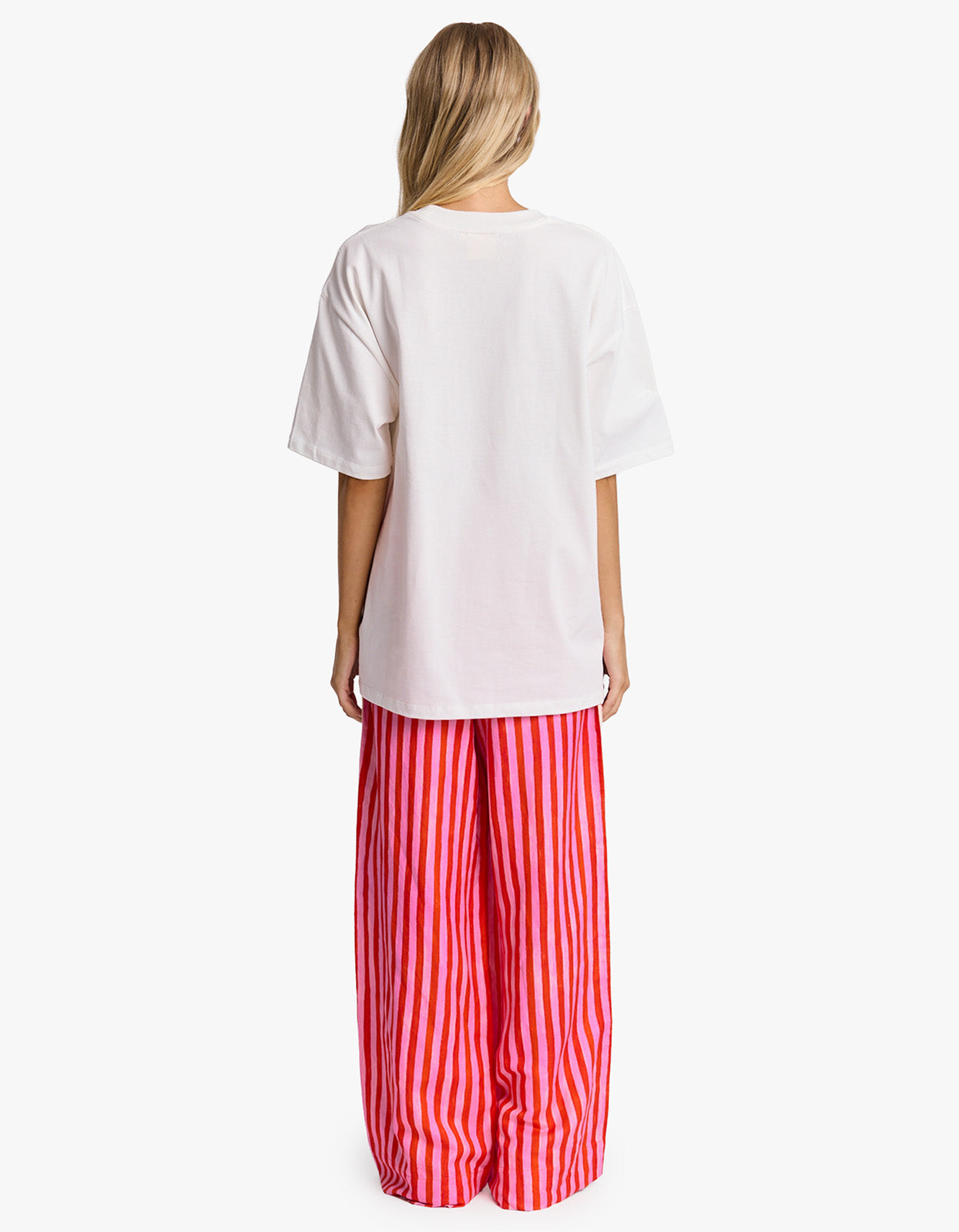 Bunny Oversize Tee - White