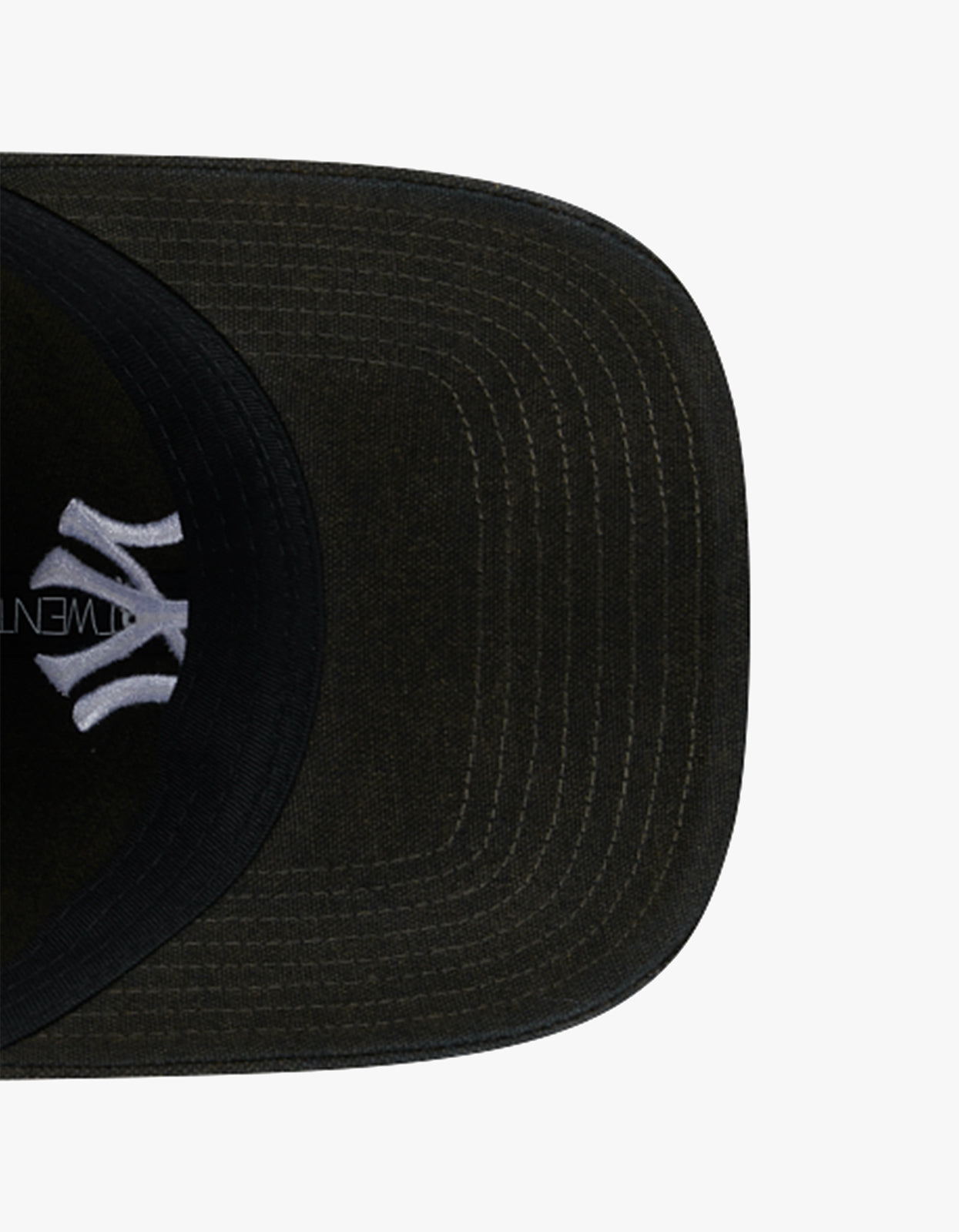 New York Yankees Vintage Canvas Wash 9TWENTY Cap - Black