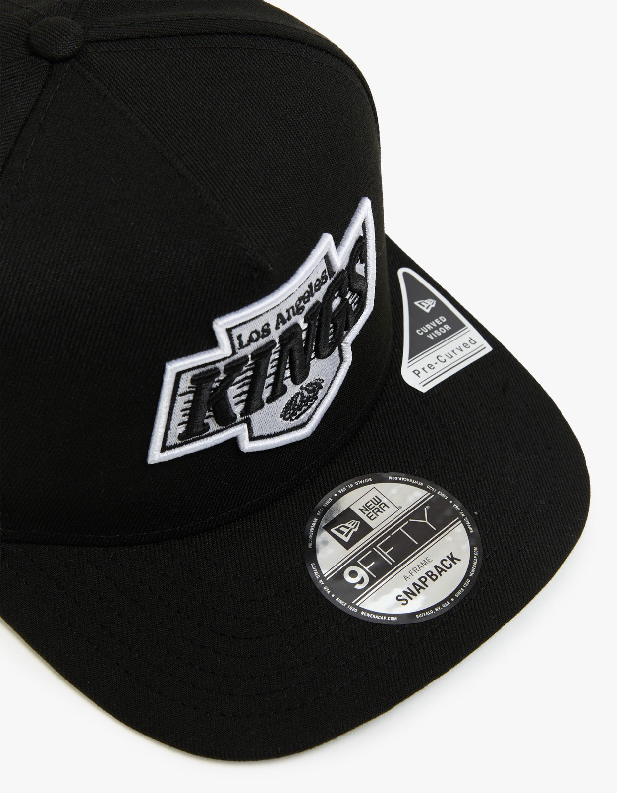 Los Angeles Kings Classic 9FIFTY A Frame Cap - Black/White
