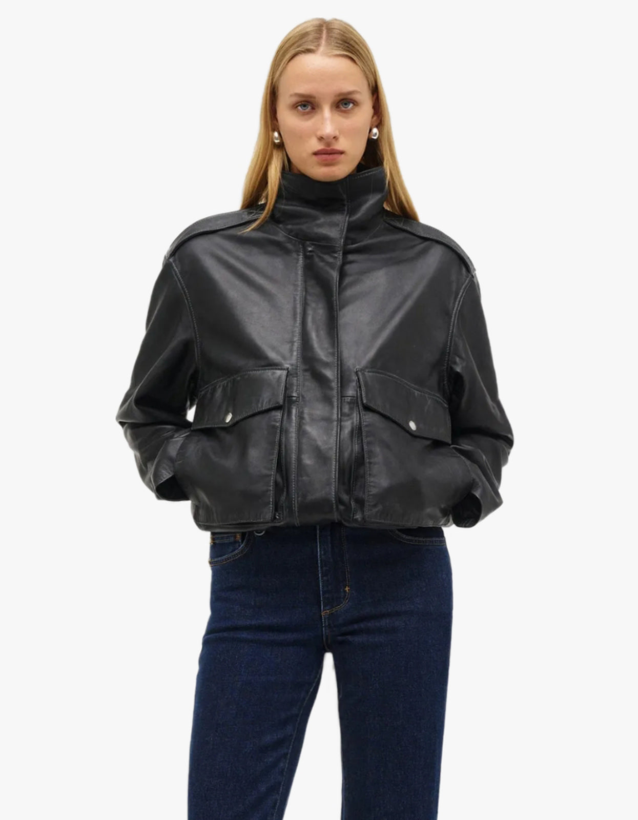 NEUW Denim - Scene Leather Jacket Black | Superette