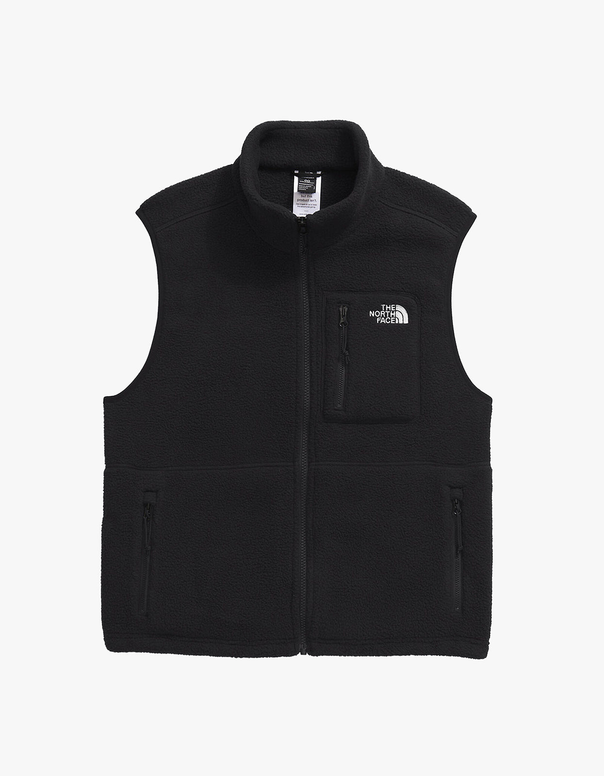 Womens Yumiori Fleece Vest - Black