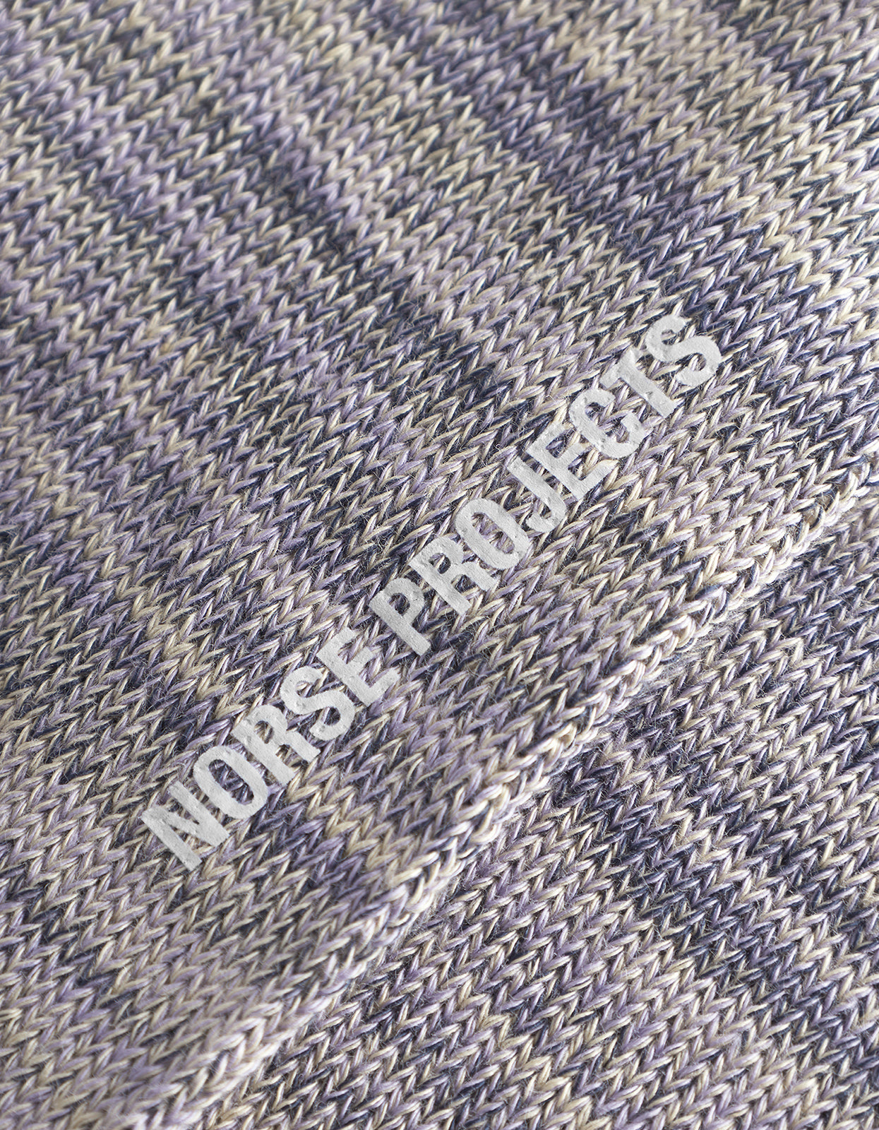 Bjarki Cotton Twist Sock - Dusk Purple