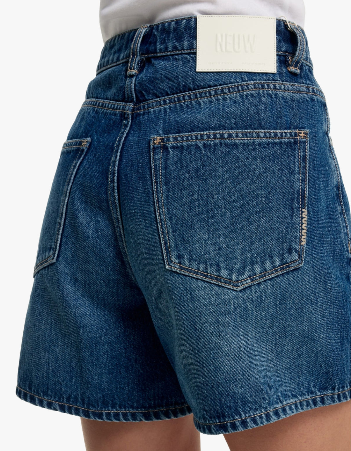 Eva Short Azure - Mid Vintage Indigo