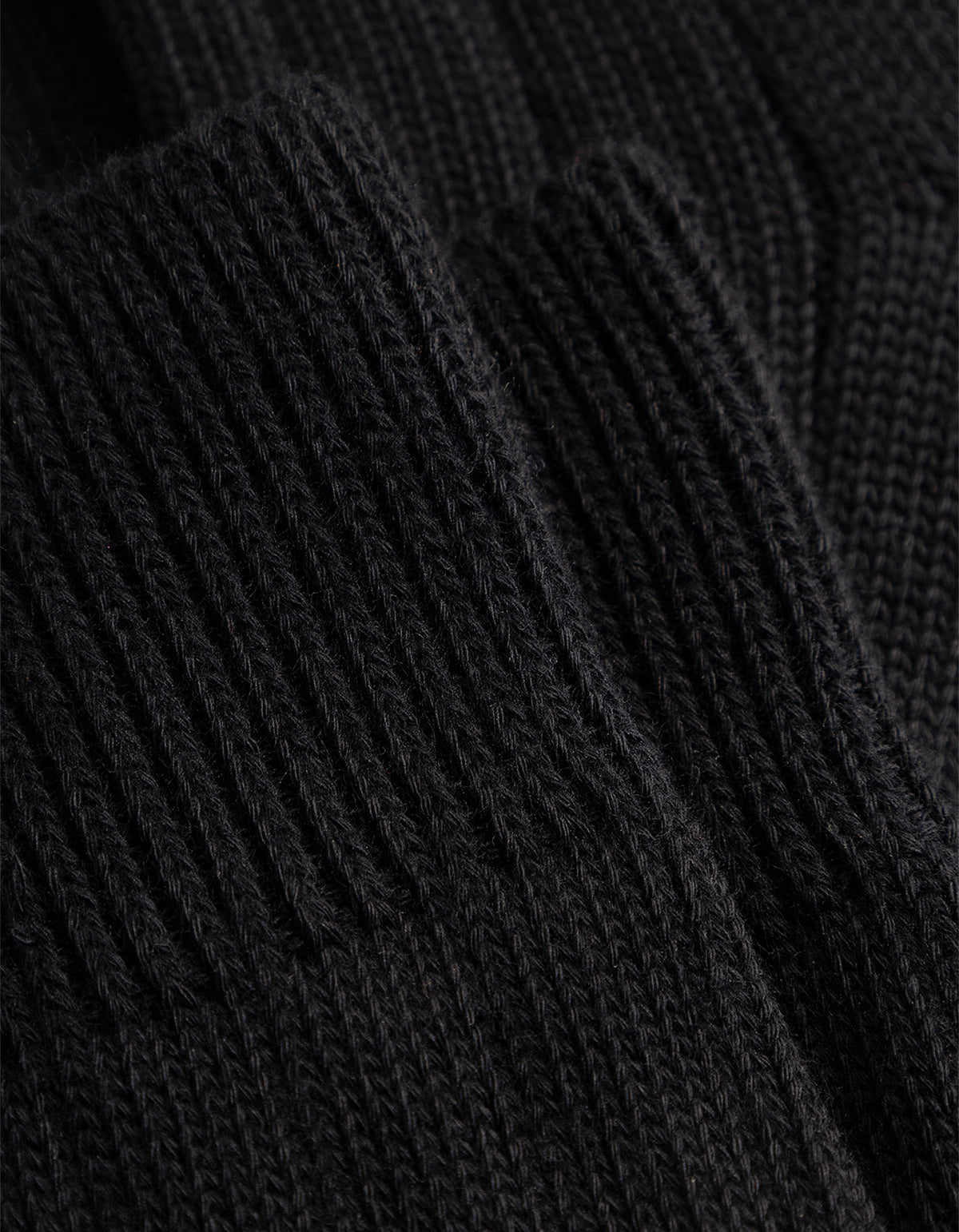 Bykle Cordura Wide Rib Sock - Black
